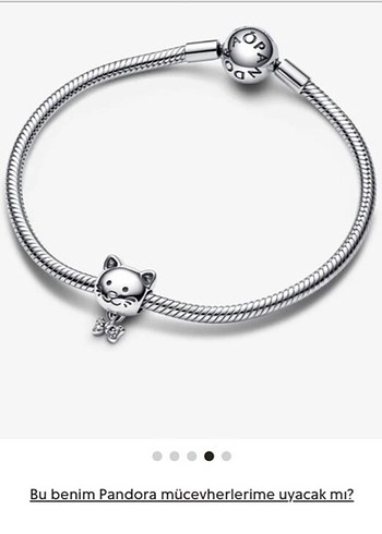 Pandora Kedili Charm - Görsel 5