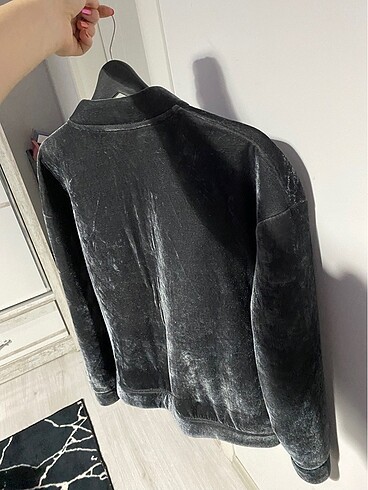 Zara kadife ceket mont - Görsel 3