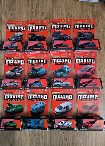 Matchbox Moving Parts Çeşitleri 