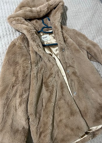 36 Beden Peluş Mont