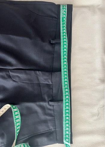 34 Beden lacivert Renk Lacivert Pilili Erkek Ofis Pantolonu
