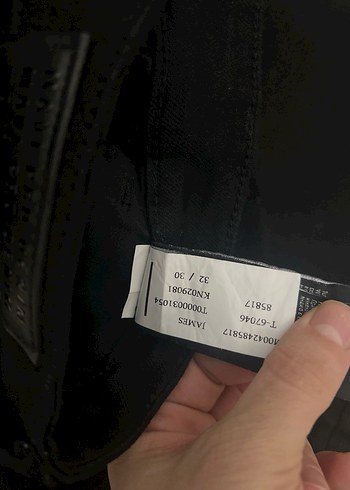 Siyah Fermuarlı Kadın Kumaş Pantolon - Görsel 5