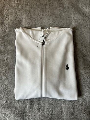 Orjinal Ralph Lauren Zip Kapsonlu Sweat