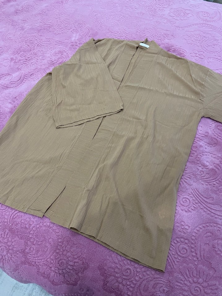 Kiremit Renk Kimono - Görsel 2