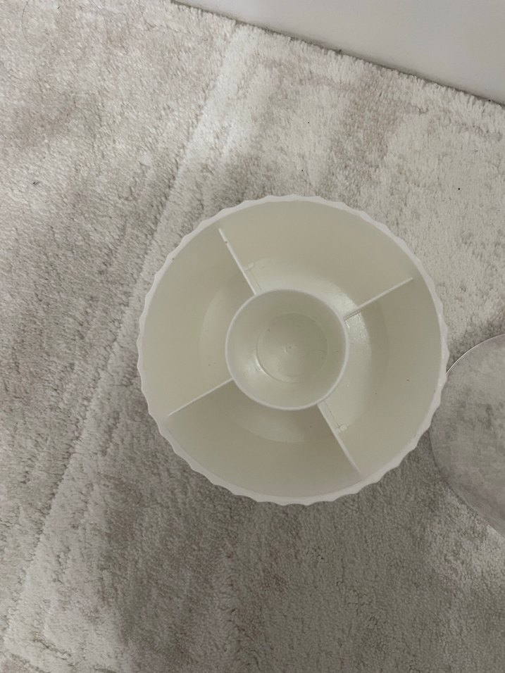 Beyaz Makyaj Organizeri Kapaklı Fırçalık - Görsel 3