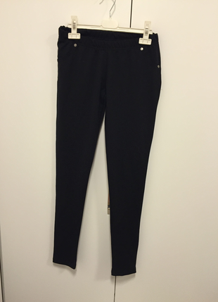 Siyah tayt pantalon