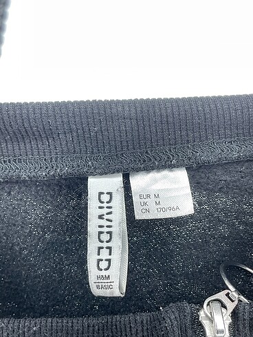 m Beden siyah Renk H&M Sweatshirt %70 İndirimli.