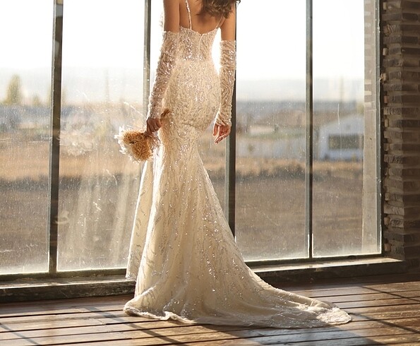 VAGZALLI BALIK GELINLIK - Görsel 4