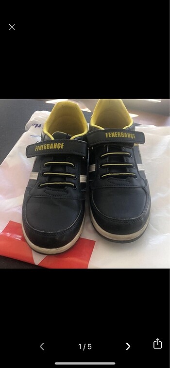 Fenerbahçe Kinetix cırtcırtlı ayakkabı