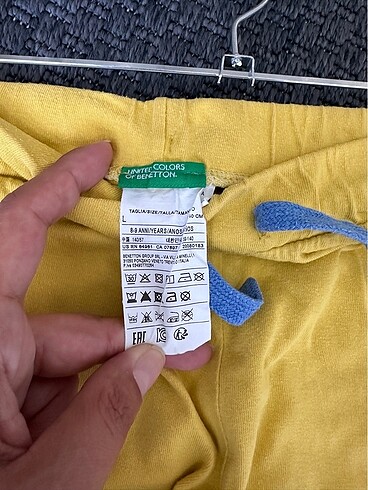 9 Yaş Beden Benetton erkek çocuk rahat şort