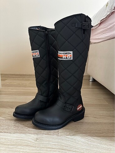 Harley Davidson laconia 646 siyah deri çizme