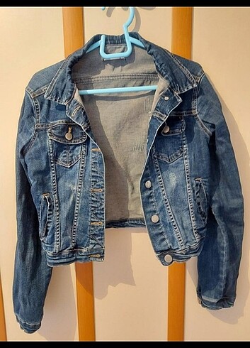 Kadın denim kot ceket