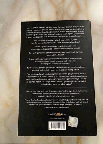 Homo Deus - Yarının Kısa Bir Tarihi - Yuval Noah Harari - Görsel 2