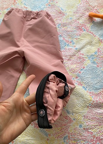 8 Yaş Beden pembe Renk Kız Çocuk yağmurluk