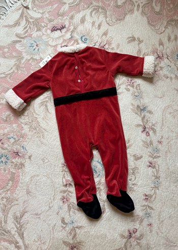 Yılbaşı Kırmızı Bebek Tulum - Görsel 3