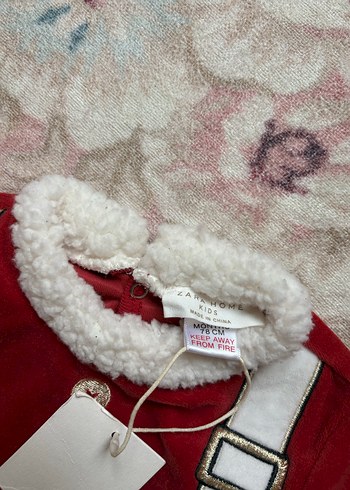 Yılbaşı Kırmızı Bebek Tulum - Görsel 4