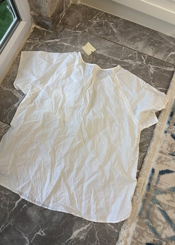 Kadın plaj Keten Kısa Kollu elbise - Görsel 4