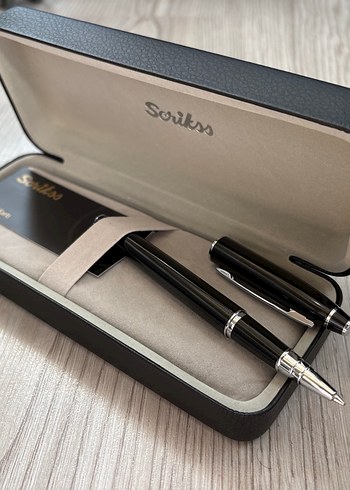 Scrikss siyah tükenmez kalem - Görsel 4