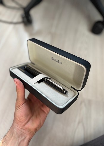 Scrikss siyah tükenmez kalem - Görsel 2