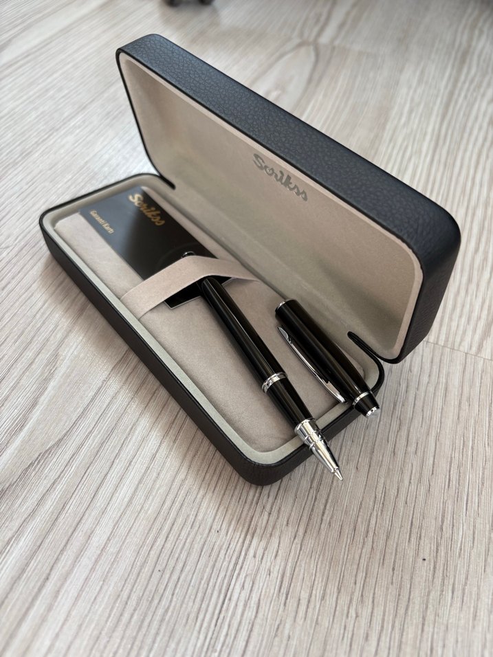 Scrikss siyah tükenmez kalem - Görsel 5