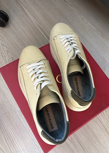 Yılan Desenli Beyaz Erkek Sneakers - Görsel 3