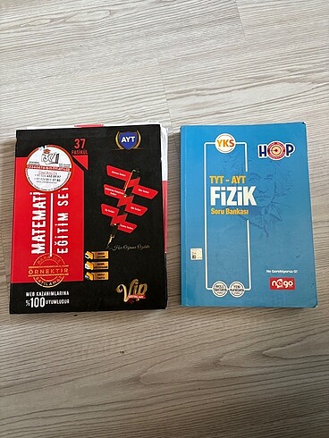AYT 2 adet soru bankası