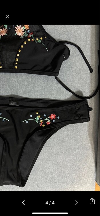 36 Beden Yarı transperant bikini