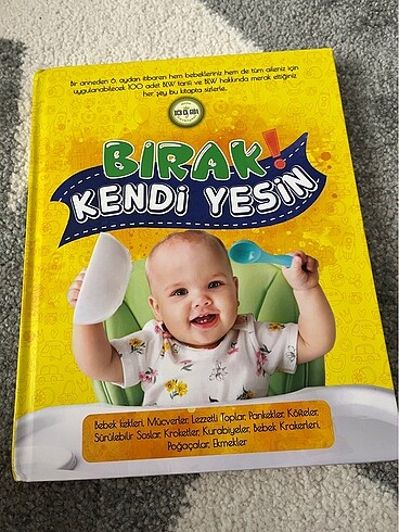 Bırak kendi yesin ek gıda kitabı