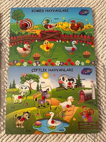 Beden Play Wood Ahşap Çocuk Puzzle