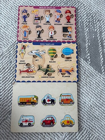 Ahşap puzzle
