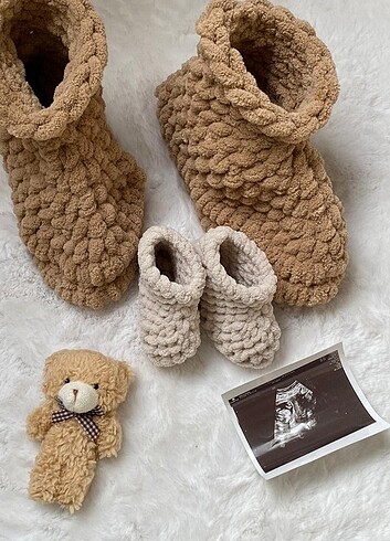 Anne & Bebek Patik / Terlik / Panduf