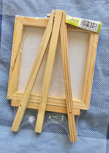 Mini Tuval Çocuk  11x11 cm - Görsel 2