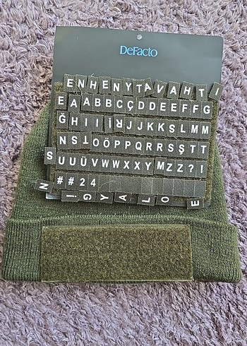 DeFacto Haki Renkli Örgü Bere - Görsel 2