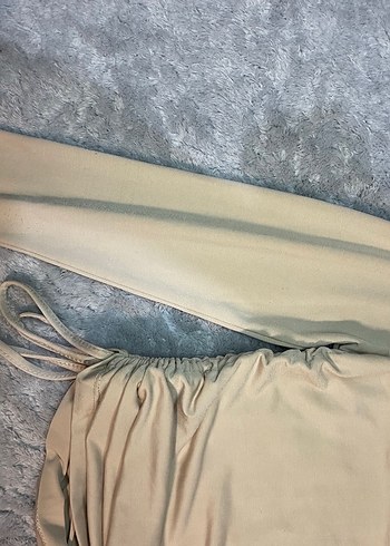 yanları büzgülü bluz - Görsel 4