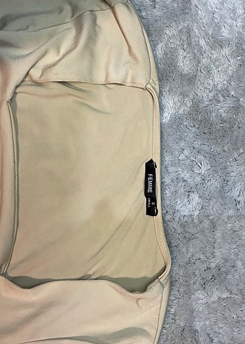 yanları büzgülü bluz - Görsel 3