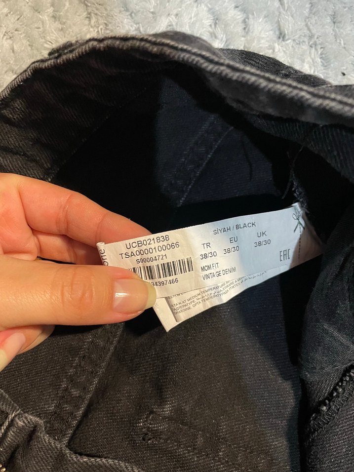 siyah collezione jean - Görsel 4