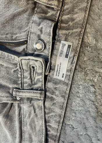 gri bershka jean - Görsel 4