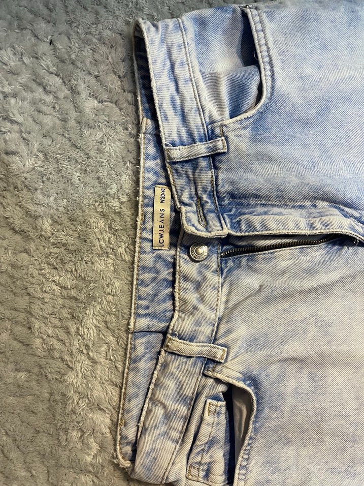 buz mavi jean - Görsel 5