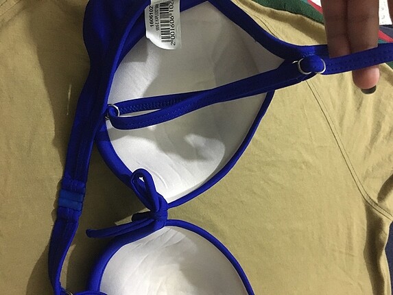 40 Beden Mavi bikini