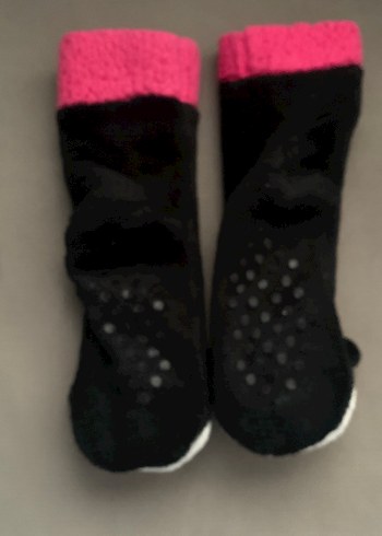 Kızlar için Sıcak Örgü Panda Terlik - Görsel 4