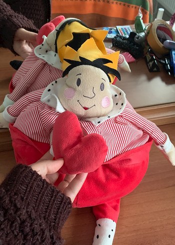 Kral Temalı Renkli Peluş Oyuncak - Görsel 4