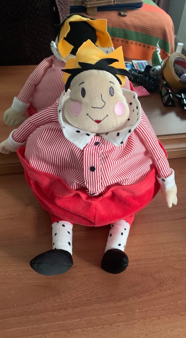 Kral Temalı Renkli Peluş Oyuncak - Görsel 2