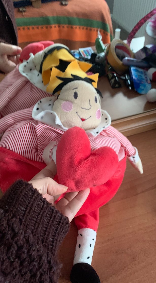 Kral Temalı Renkli Peluş Oyuncak - Görsel 3