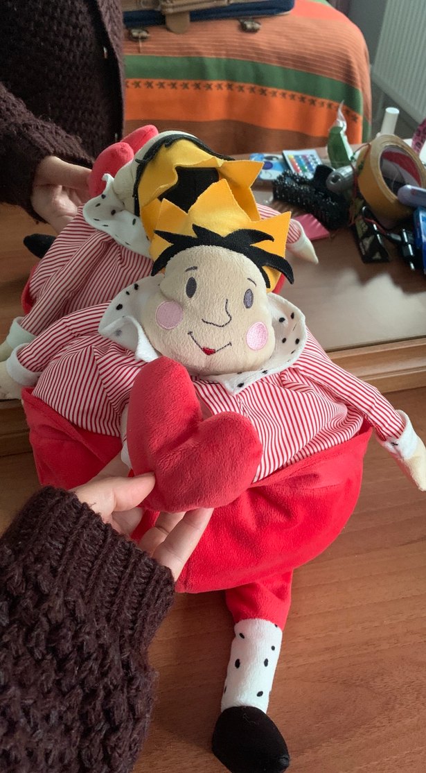 Kral Temalı Renkli Peluş Oyuncak - Görsel 4