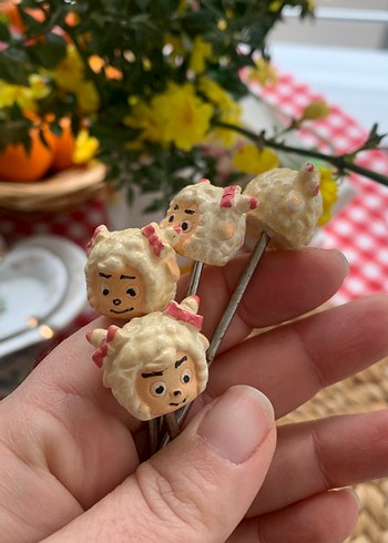 Beyaz kuzulu sunumluk - Görsel 3