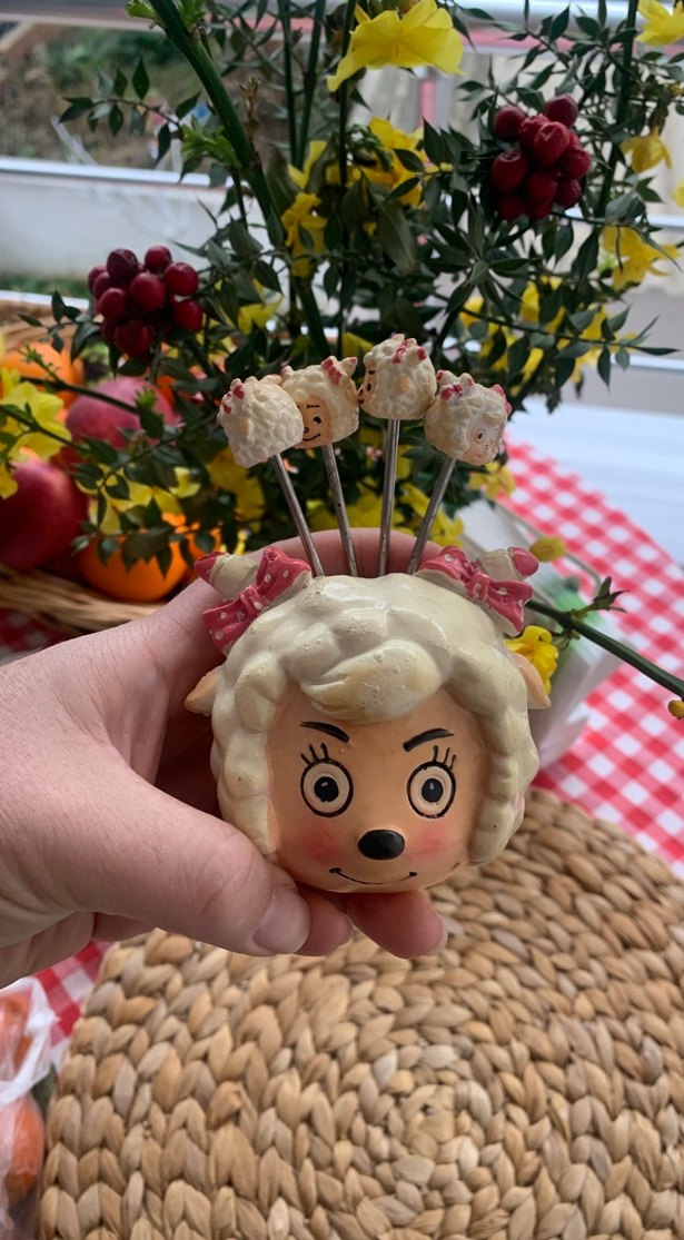 Beyaz kuzulu sunumluk - Görsel 2