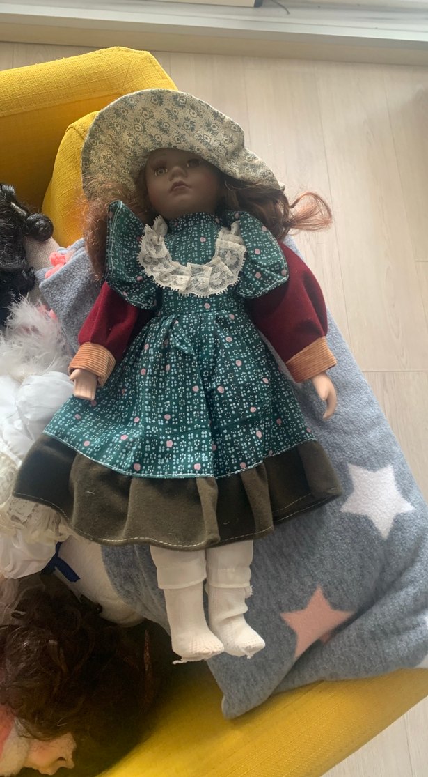 Dantel Detaylı Çok Renkli Koyu Bebek - Görsel 3