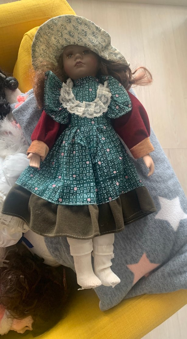 Dantel Detaylı Çok Renkli Koyu Bebek - Görsel 2