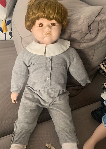 Erkek büyük boy  porselen bebek - Görsel 2