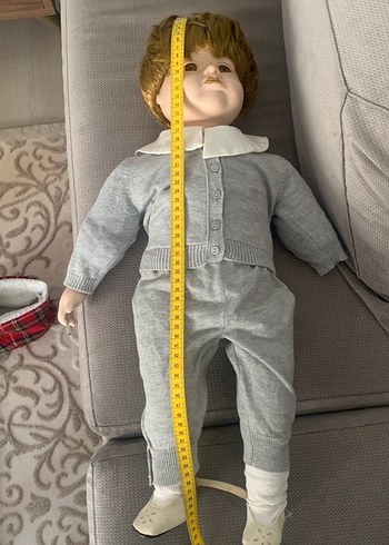 Erkek büyük boy  porselen bebek - Görsel 8